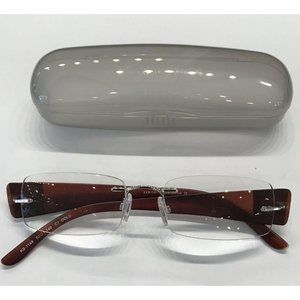 Like Silhouette Rimless Eyeglasses Hinge Shiny Gol
